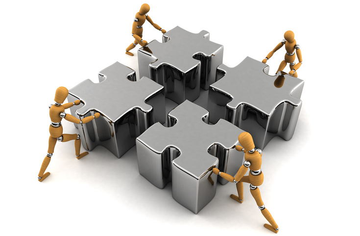 working together image
